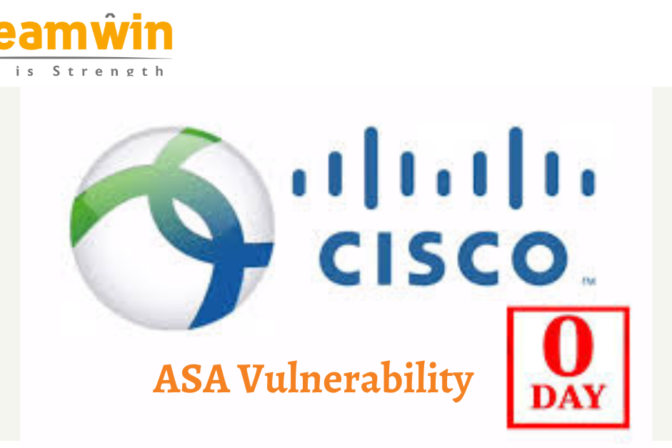 Ransomware Attacks Exploit Zero-Day Cisco ASA (Adaptive Security Appliance) Vulnerability