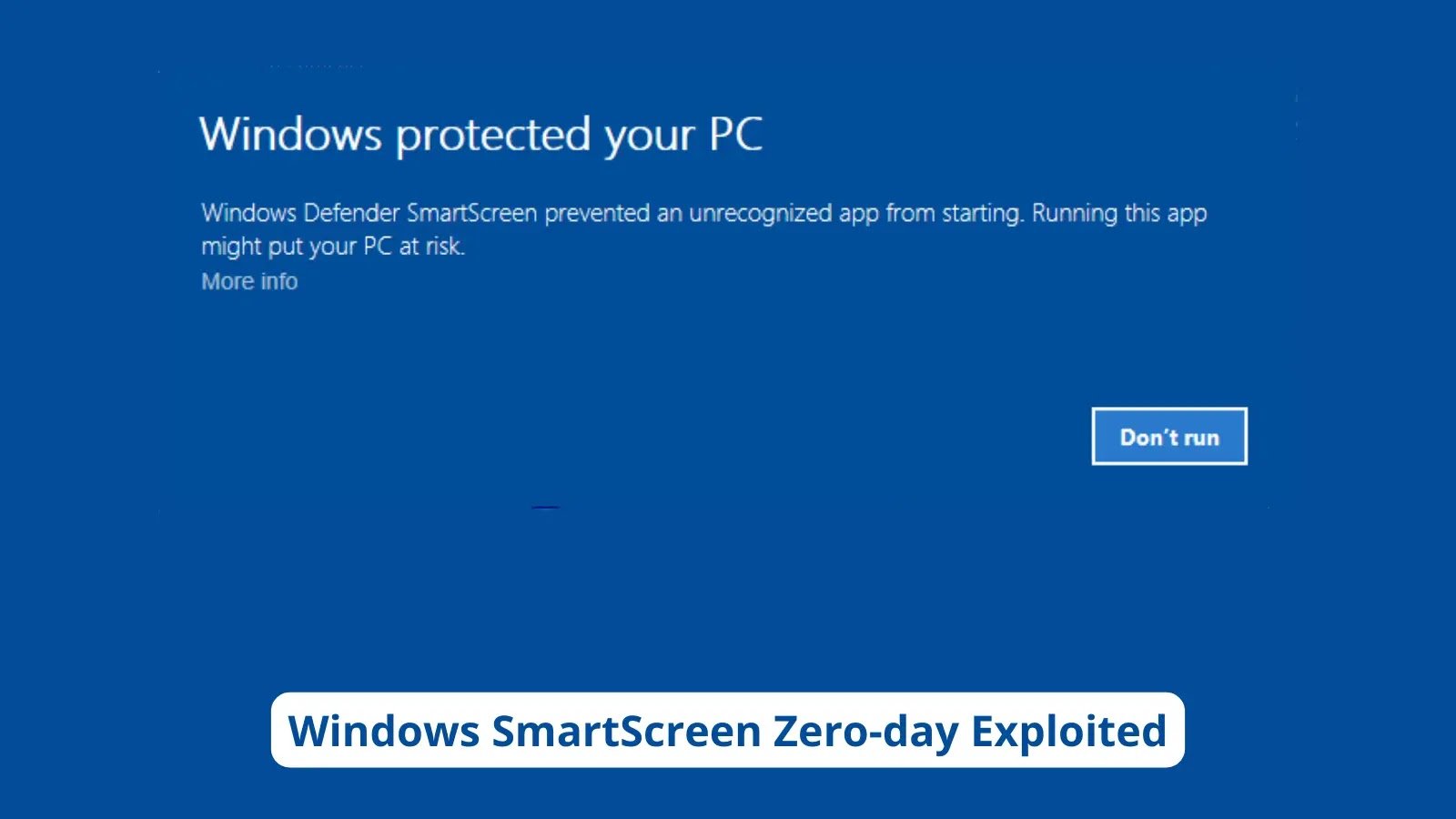 Hackers Exploiting Windows SmartScreen Zero-day Flaw to Deploy Remcos RAT