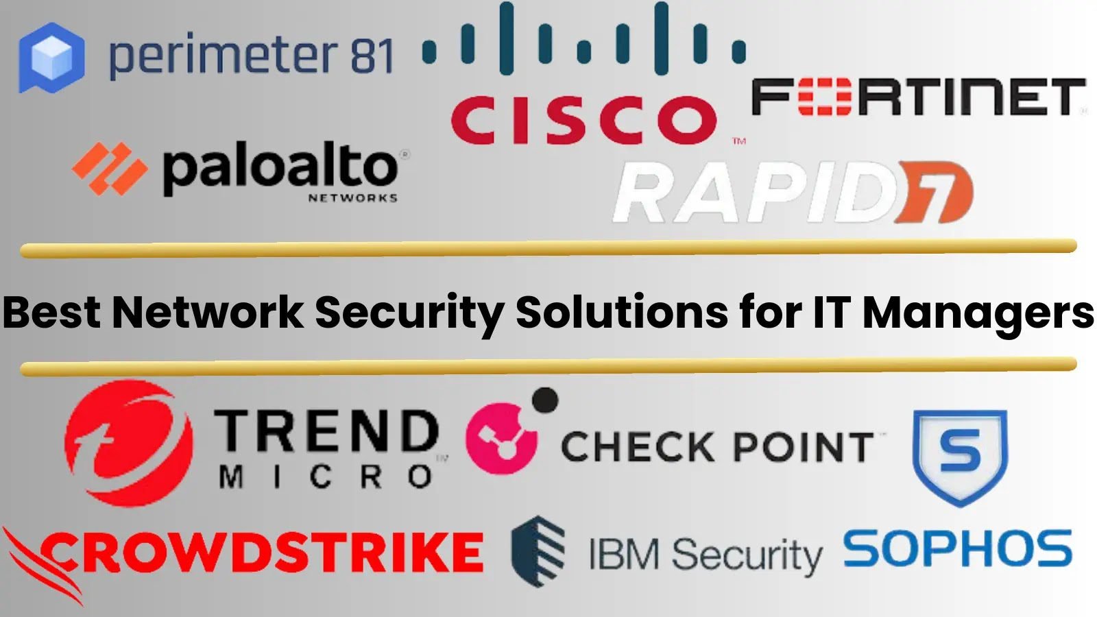 10 Best Network Security Solutions for IT Managers – 2024
