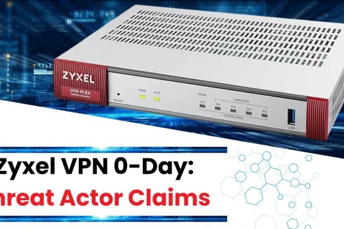 Threat Actors Claiming of 0-Day Vulnerability in Zyxel VPN Device