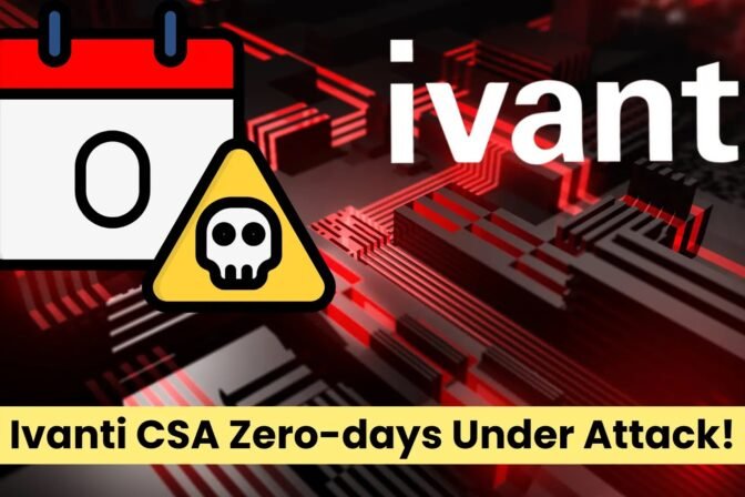 Nation-State Actors Exploiting Ivanti CSA 0-days To Compromise Victims’ Networks