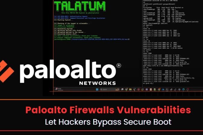 Critical Palo Alto Firewall Vulnerabilities Let Hackers Bypass Secure Boot & Exploit Firmware