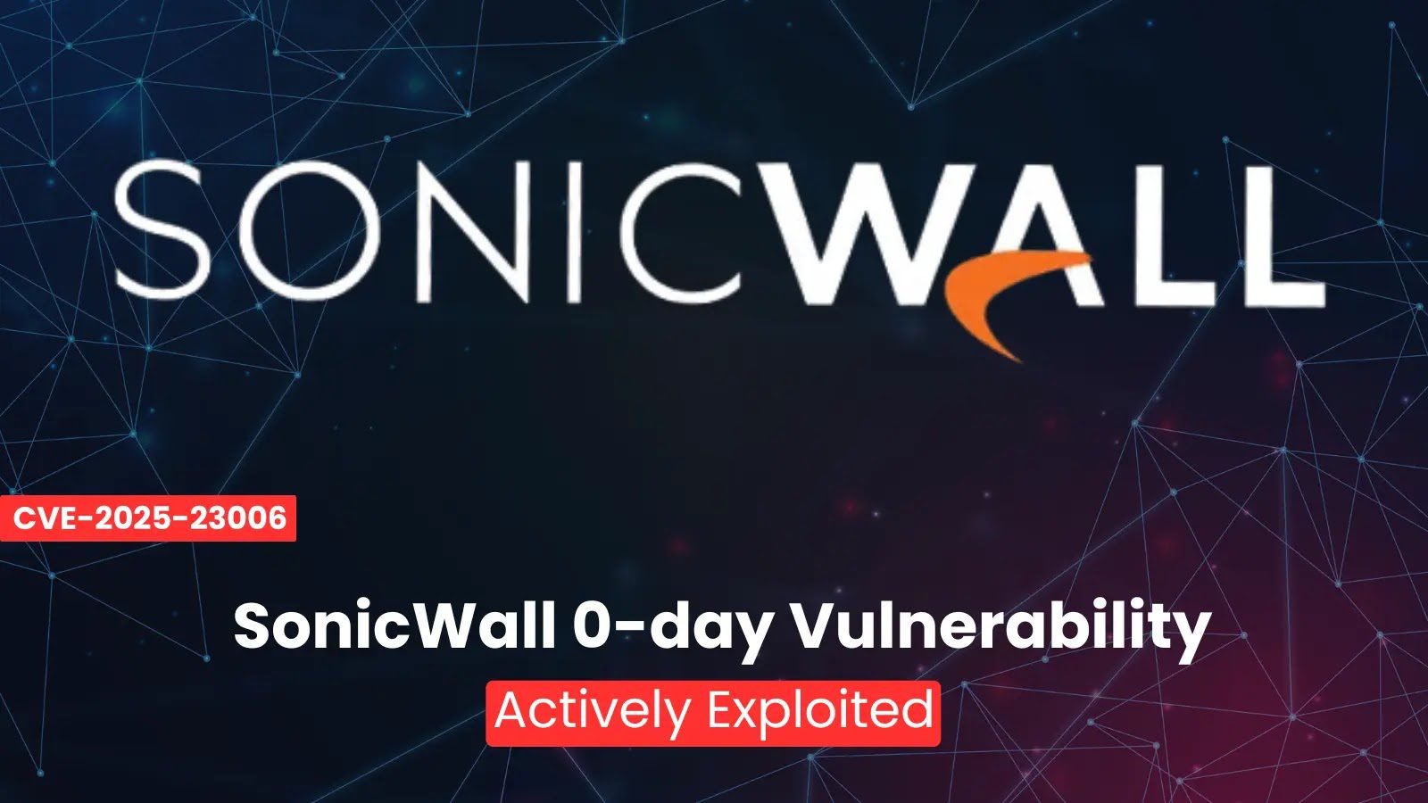 SonicWall 0-day Vulnerability Exploited In Attacks Execute Arbitrary OS Commands 