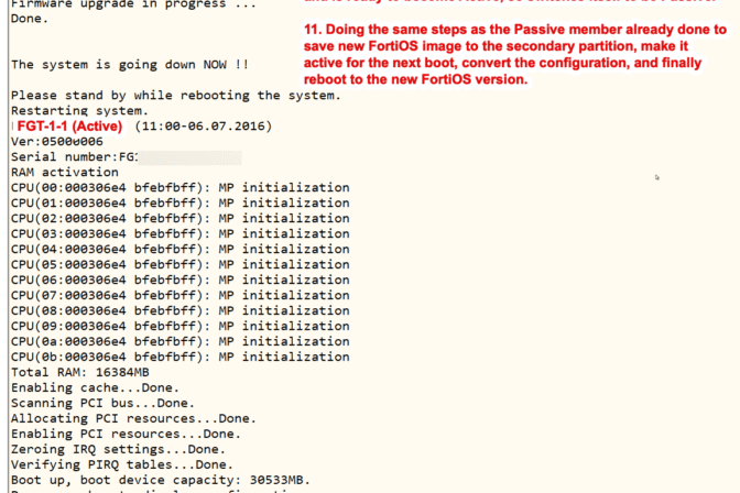 Fortigate HA cluster FortiOS upgrade in pictures Yuri Slobodyanyuk’s blog on IT Security and Networking Yuri Slobodyanyuk