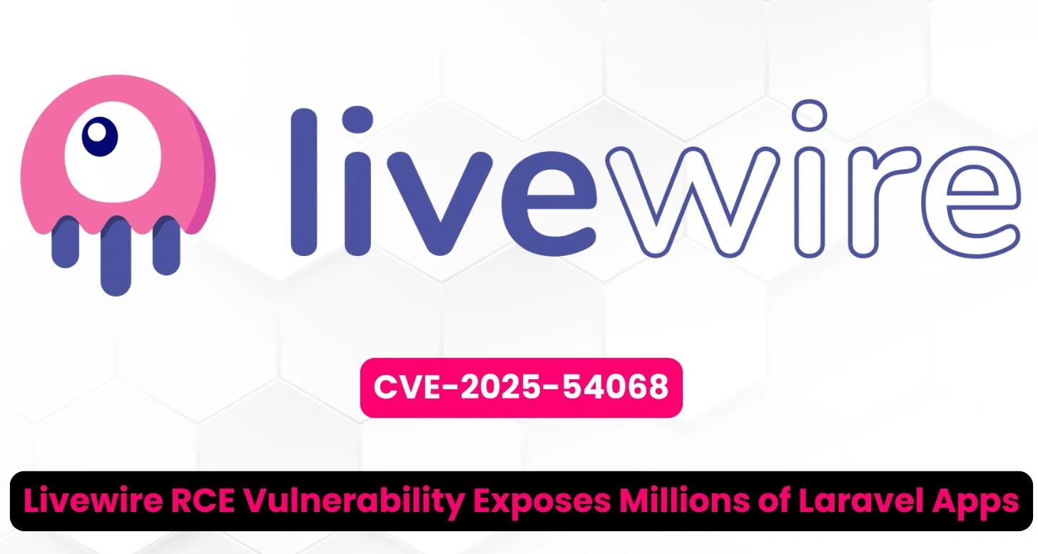 Livewire RCE Vulnerability Exposes Millions of Laravel Apps