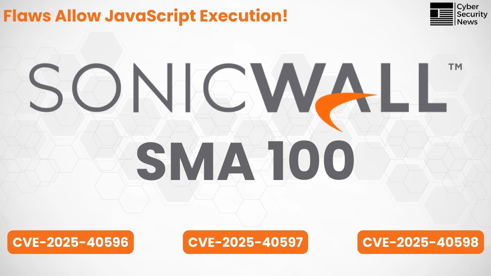 SMA 100 Vulnerabilities