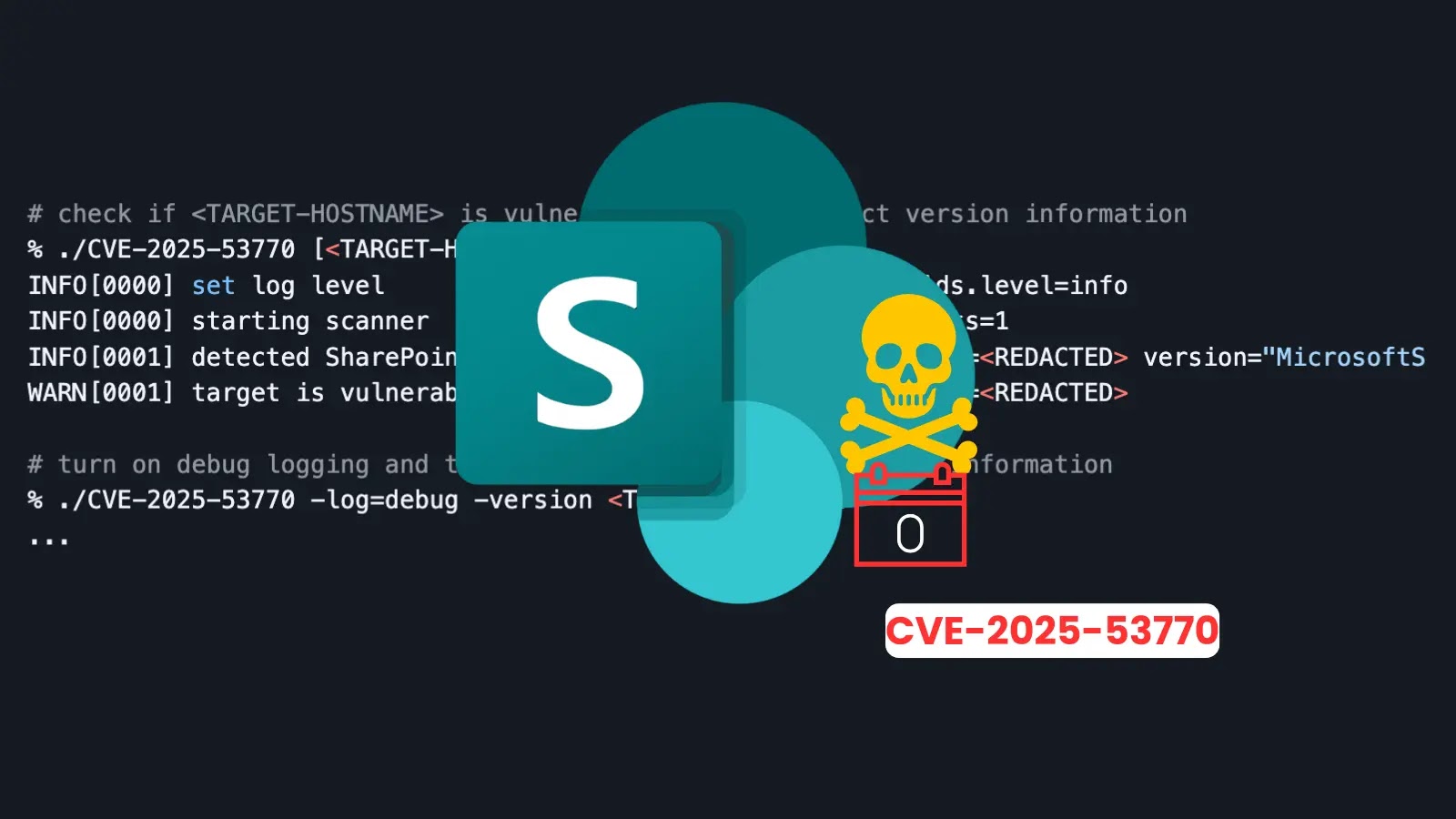 Scanner Released SharePoint 0-Day