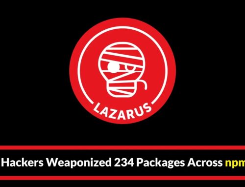 Lazarus Hackers Weaponized 234 Packages Across npm and PyPI to Infect Developers