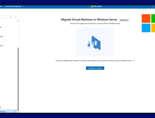 Microsoft Unveils New Tool to Migrate VMware Virtual Machines From vCenter to Hyper-V