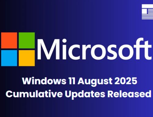 Microsoft Releases Windows 11 Cumulative Updates (KB5063878, KB5063875) August 2025 with New Features