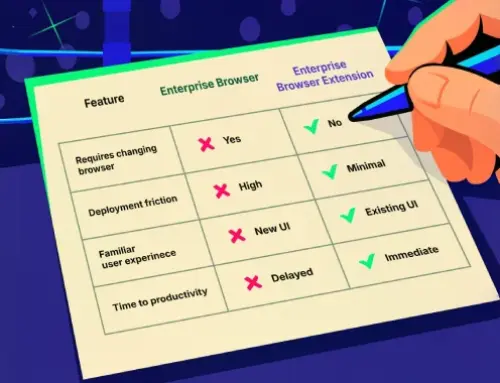 The Ultimate Battle: Enterprise Browsers vs. Secure Browser Extensions