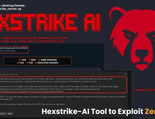 Hackers Leverage Hexstrike-AI Tool to Exploit Zero Day Vulnerabilities Within 10 Minutes