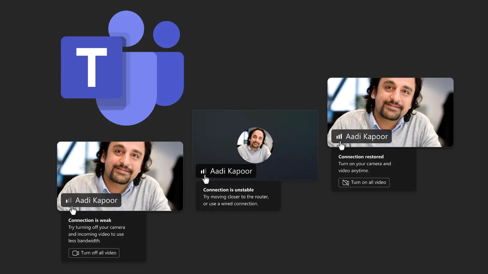 Microsoft Teams Strength Indicator