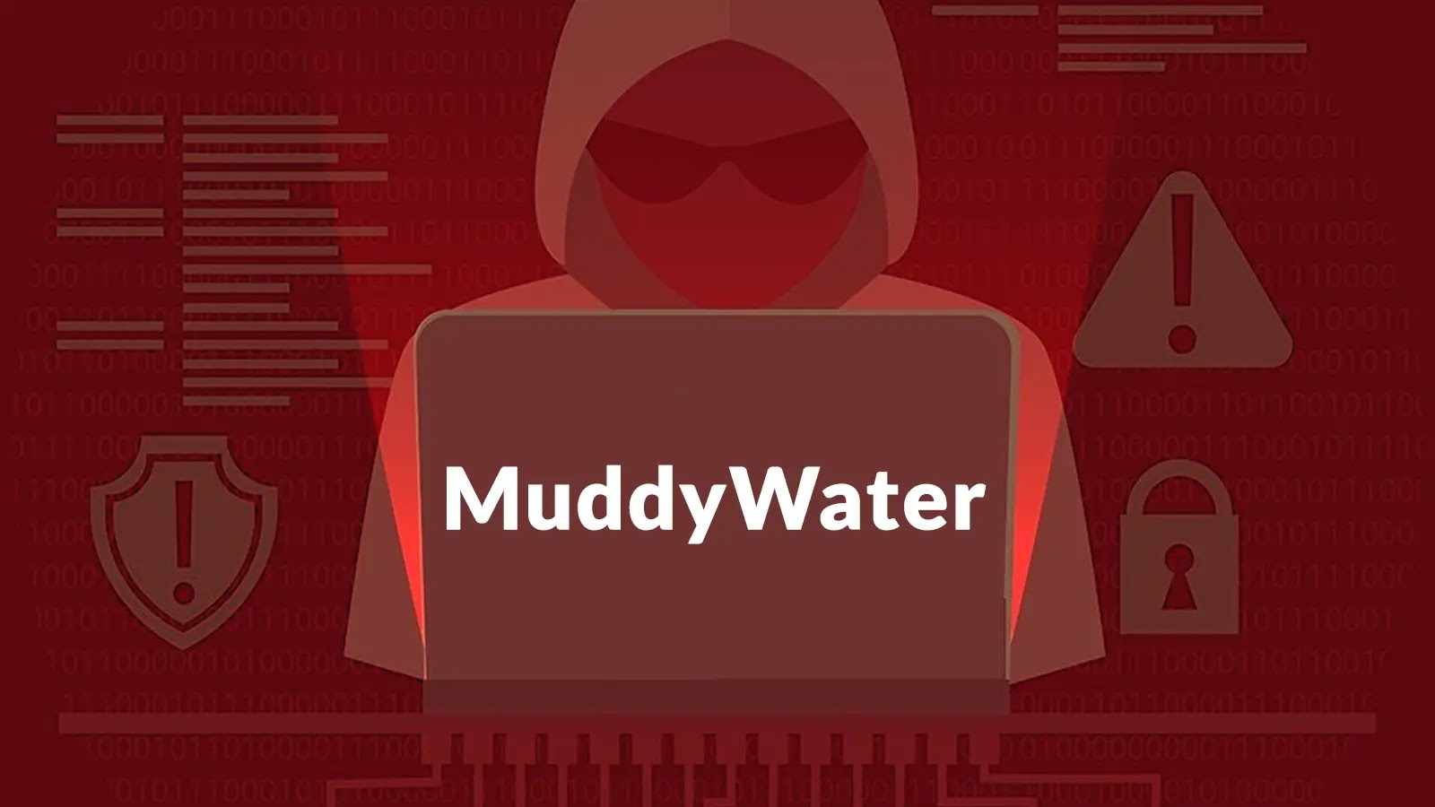MuddyWater Hackers Using Custom Malware With Multi-Stage Payloads and Uses Cloudflare to Mask Fingerprints Illustration of a person in a hoodie and sunglasses using a laptop labeled MuddyWater, with cybersecurity icons and binary code in the red background.