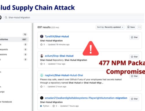 Massive “Shai-Halud” Supply Chain Attack Compromised 477 NPM Packages
