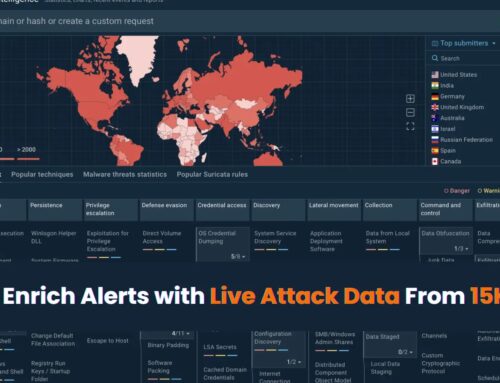 How to Enrich Alerts with Live Attack Data From 15K SOCs