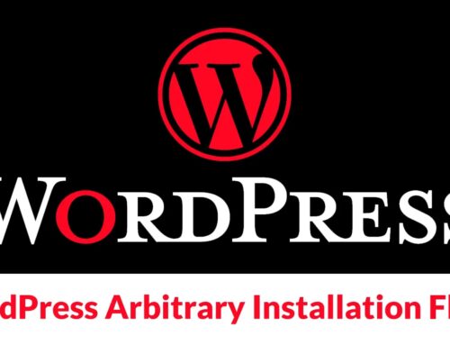 Hackers Actively Exploiting WordPress Arbitrary Installation Vulnerabilities in The Wild