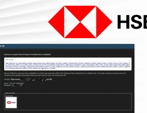 Hackers Allegedly Claims Breach Of HSBC USA Customers Records Including Financial Details