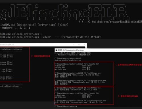 RealBlindingEDR Tool That kills or Permanently Turn off AV/EDR Using Kernel Callbacks