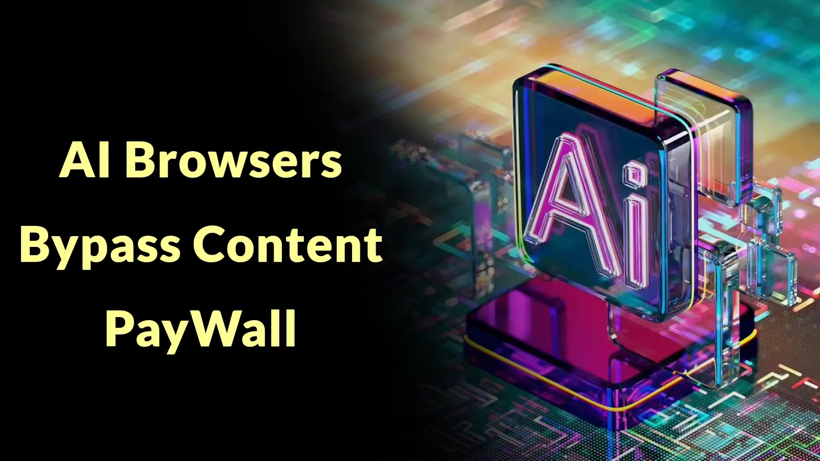 AI Browsers Bypass Content PayWall Mimicking as a Human-User