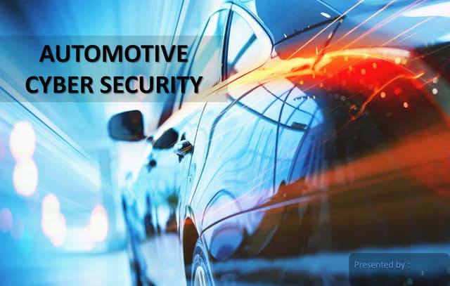 cybersecurity automotive