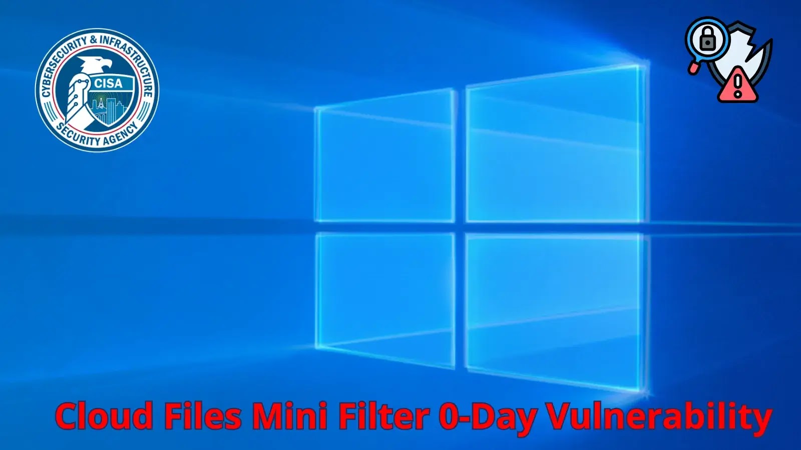 CISA Warns of Windows Cloud Files Mini Filter 0-Day Vulnerability Exploited in Attacks (1)