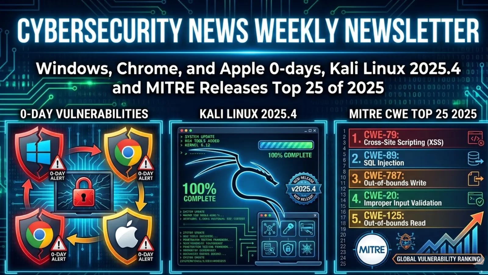 Cybersecurity News Weekly Newsletter December
