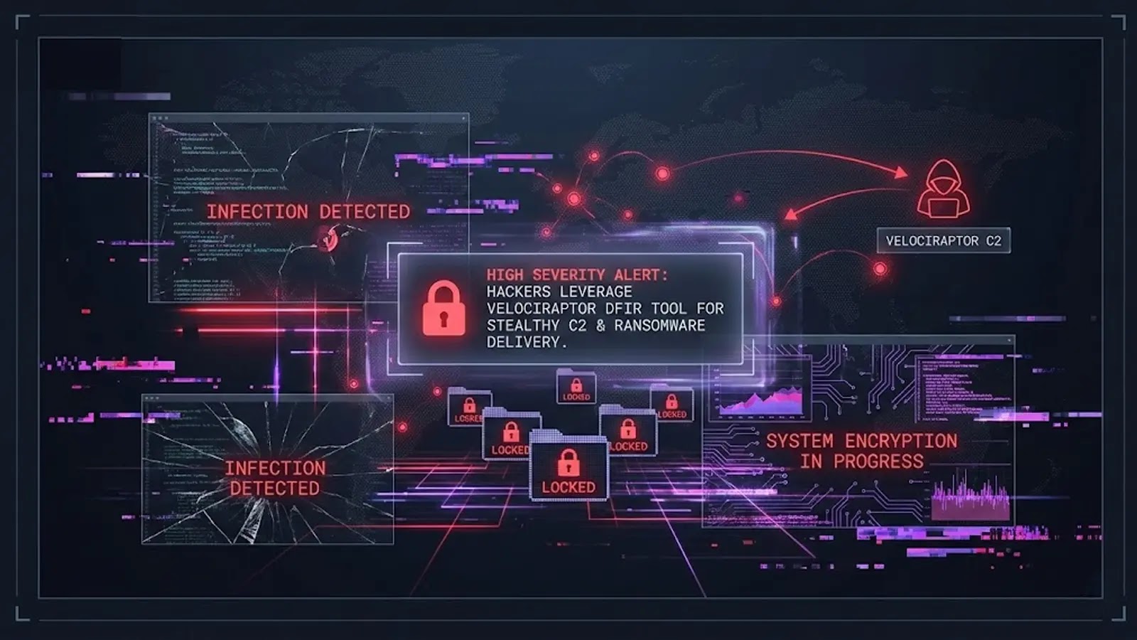 Hackers Leverage Velociraptor DFIR Tool for Stealthy C2 & Ransomware Delivery