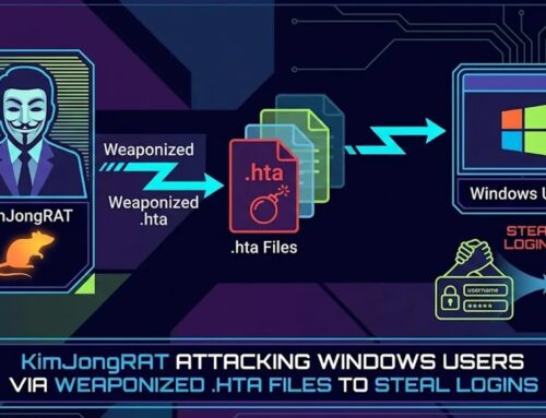 KimJongRAT Attacking Windows Users via Weaponized .hta Files to Steal Logins