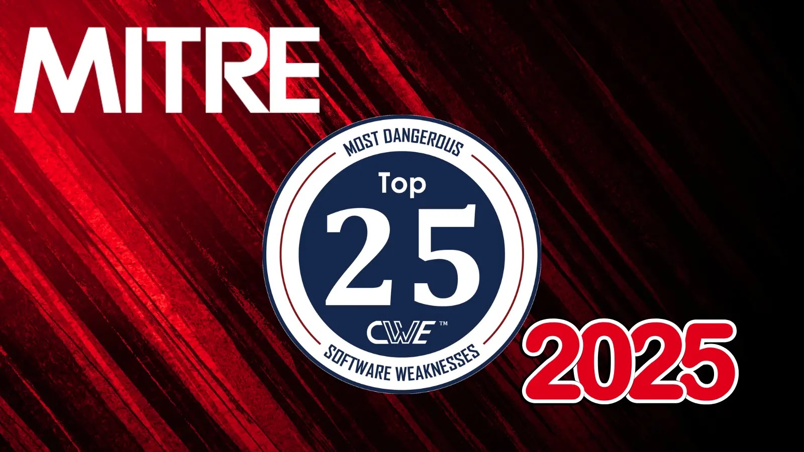 MITRE Releases Top 25 Most Dangerous Software