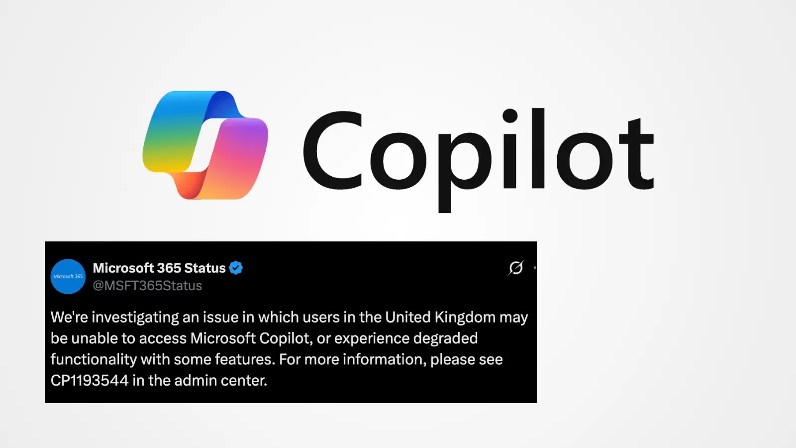 Microsoft Copilot Disruption in the UK