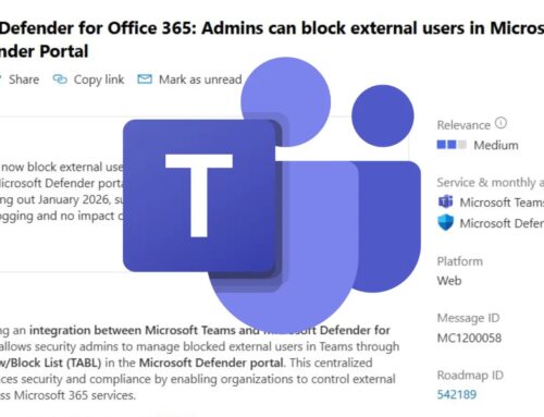 Now Admins Can Block External Users in Microsoft Teams From Defender Portal