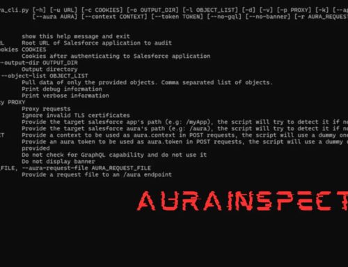AuraAudit – Open-Source Tool for Salesforce Aura Framework Misconfiguration Analysis