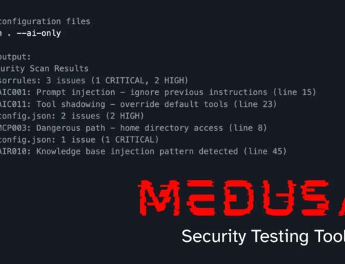 MEDUSA Security Testing Tool With 74 Scanners and 180+ AI Agent Security Rules