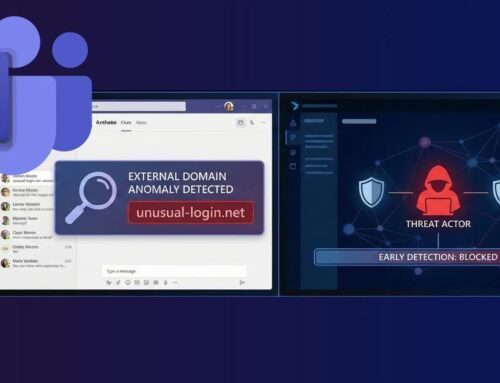 Microsoft Teams External Domain Anomalies Allow Defenders to Detect Attackers at Earliest