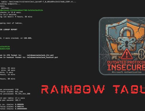 Mandiant Releases Rainbow Tables Enabling NTLMv1 Admin Password Hacking