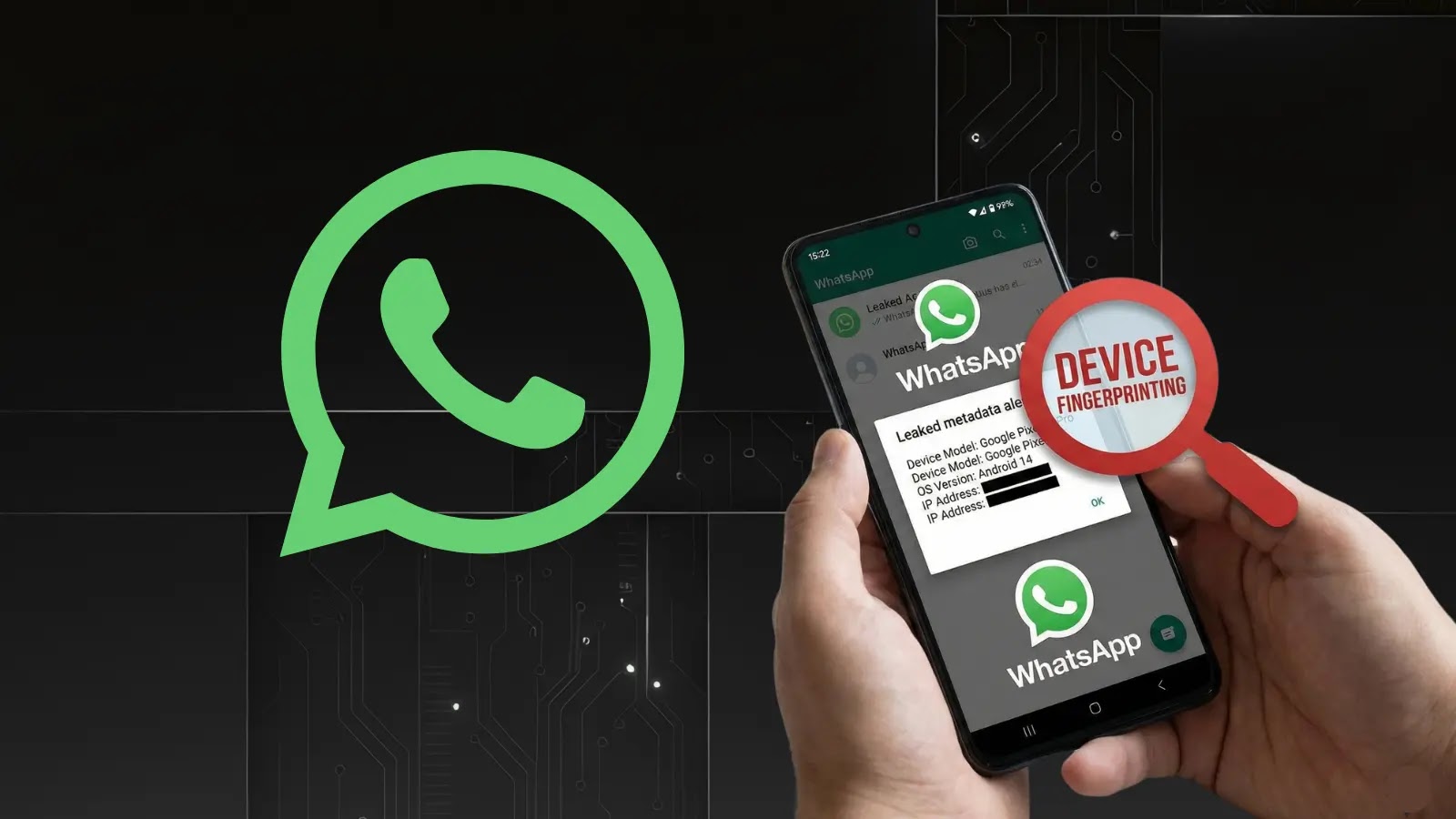 WhatsApp device fingerprinting