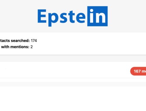 New Epstein Tool Searches LinkedIn Connections Against 3.5 Million Pages Epstein Files