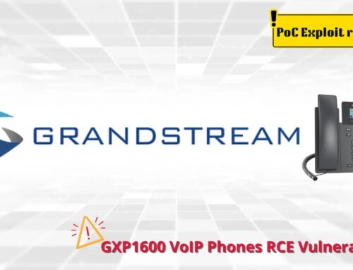 PoC Exploit Released for Grandstream GXP1600 VoIP Phones RCE Vulnerability