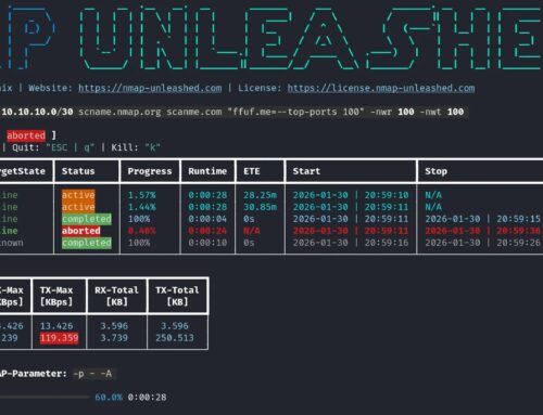 nmapUnleashed Makes Nmap Scanning More Comfortable and Effective