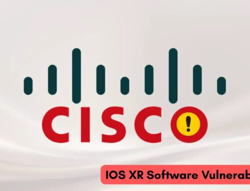 Cisco IOS XR Software Vulnerability Allow Attacker to Execute Commands as Root