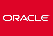 Oracle-Urgent-Security-Update-218×150 The image shows the Oracle logo with the word ORACLE in bold, white, uppercase letters centered on a red background.