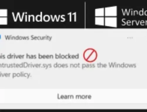 Windows 11 and Server 2025 Update to Block Untrusted Cross-Signed Kernel Drivers by Default