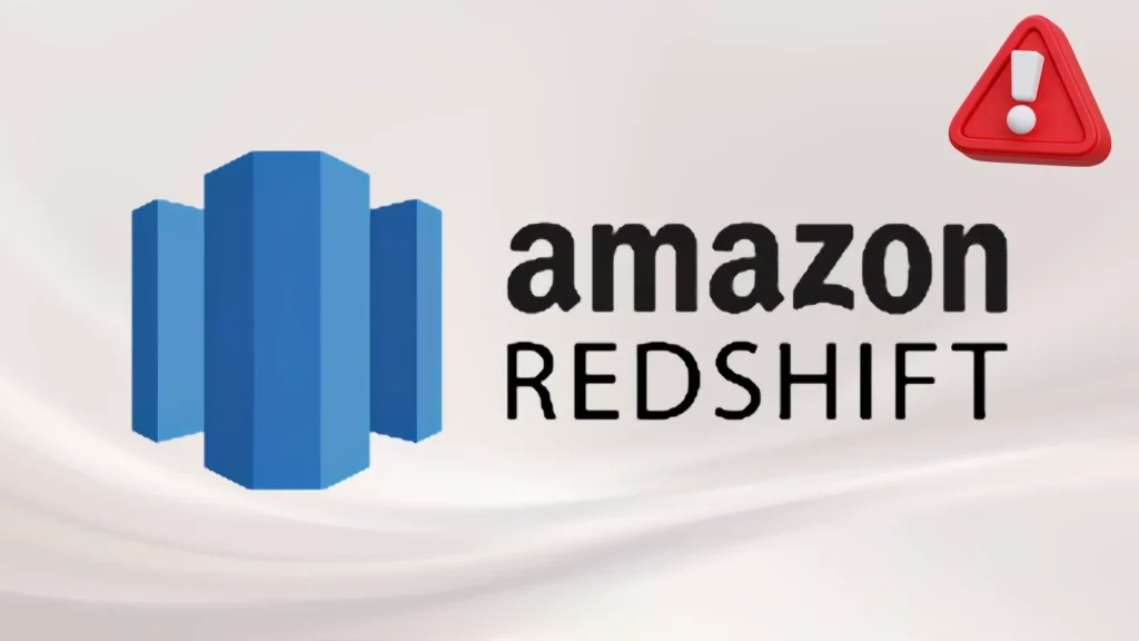 Amazon-Redshift-JDBC-Driver-Vulnerabilities-Enables-Remote-Code-Execution-Attacks-1024×576 Amazon Redshift logo on a light background, with a red warning icon featuring an exclamation mark in the upper right corner.