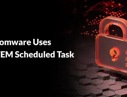 Ransomware Uses SYSTEM Scheduled Task to Encrypt Local Drives With Elevated Privileges