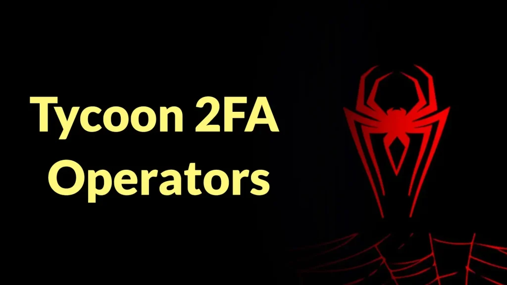Tycoon-2FA-Operators-Adopt-OAuth-Device-Code-Phishing-to-Bypass-MFA-1024×576 Yellow text reading Tycoon 2FA Operators appears on a black background next to a red spider emblem resembling the Spider-Man logo.