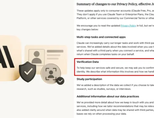 Anthropic Updated Privacy Policy to Include Identity Verification for Claude Users