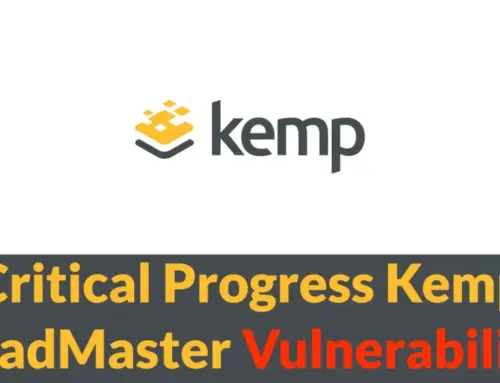 Critical Progress Kemp LoadMaster Vulnerability Enables Pre-Auth Remote Code Execution
